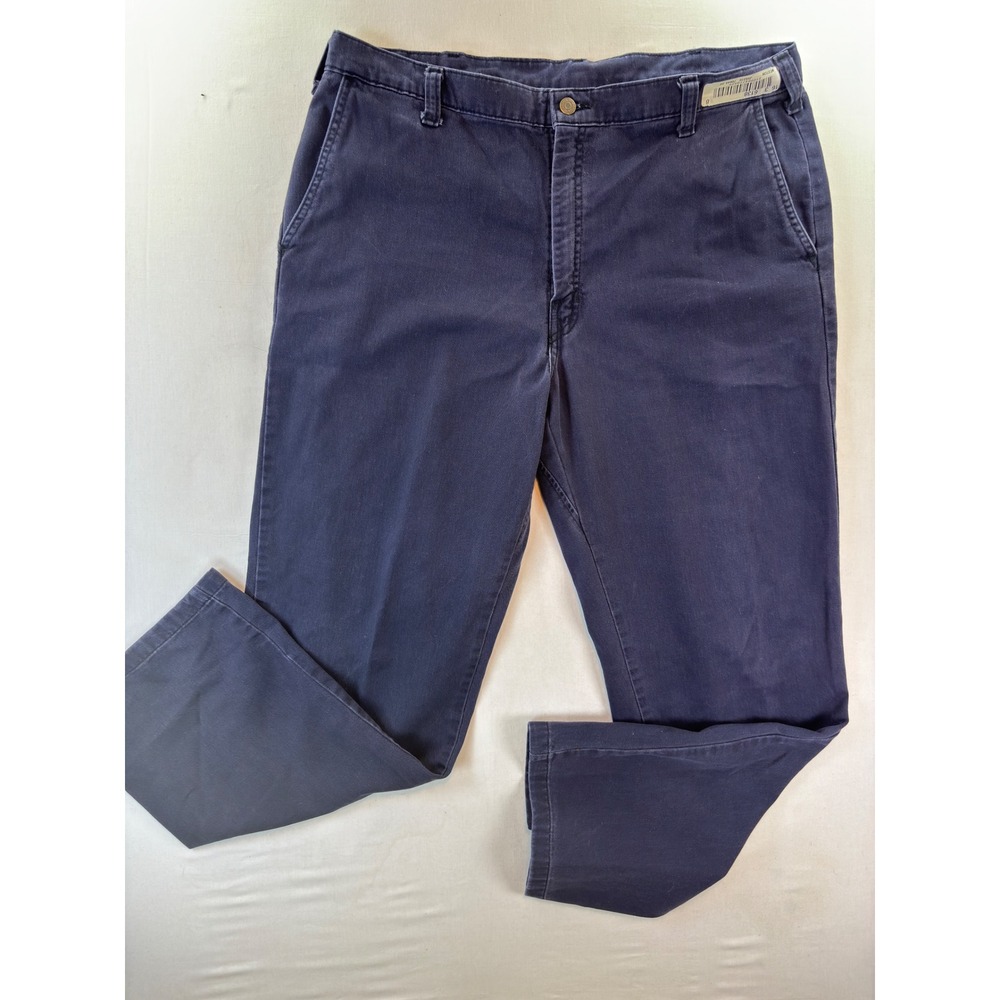 Workrite FR Pants Mens 38x32 Navy Blue Westex UltraSoft HRC 2 Arc 12.4 431UT95